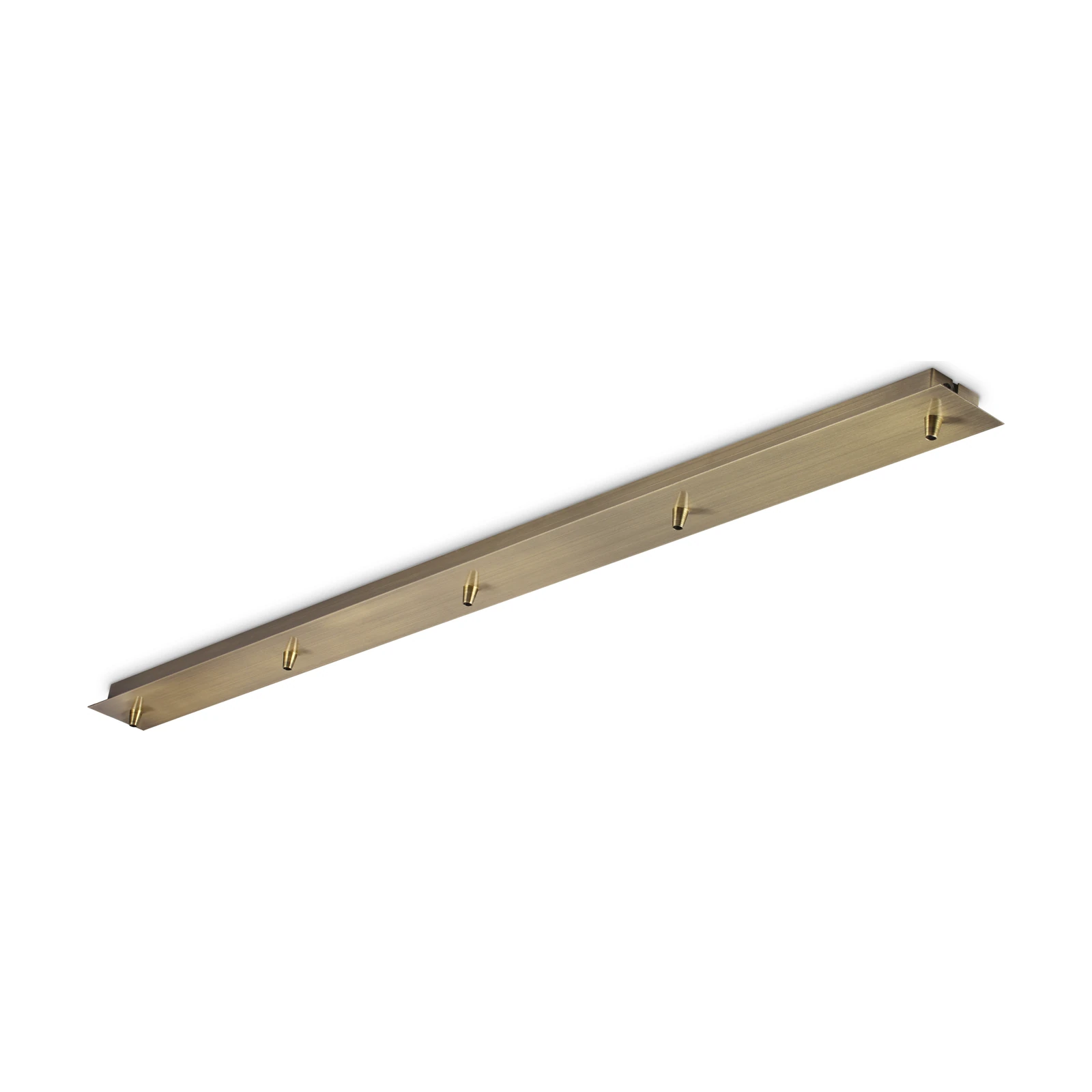 Ceiling Rose Linear 5 Lights Brass by Ideal Lux, product photo