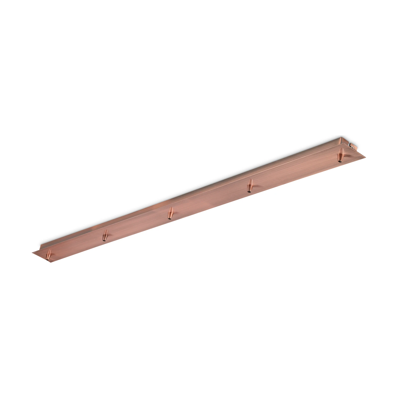 Ceiling Rose Linear 5 Lights Copper by Ideal Lux, product photo