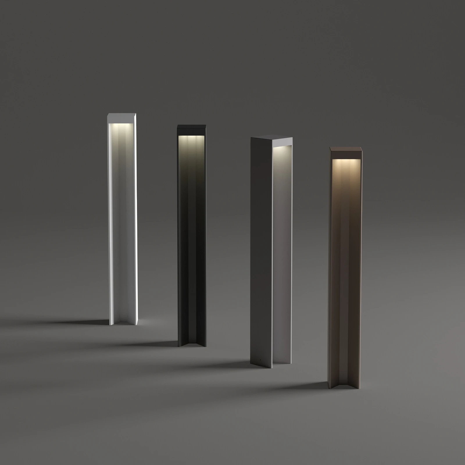 Kurt Floor Lamp by Ideal Lux, installed