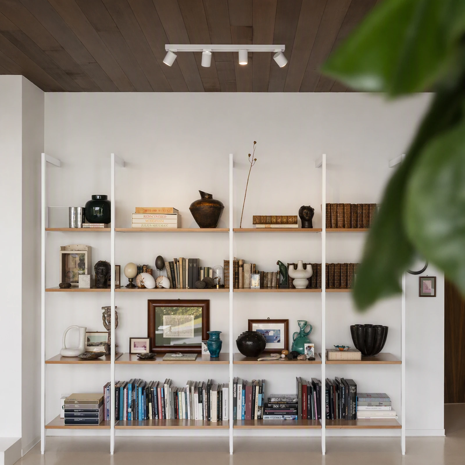Rudy PL4 Square White installed in an interior