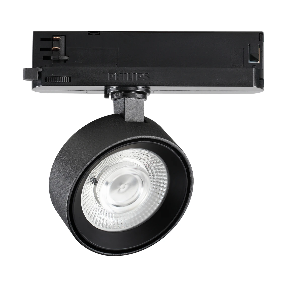 Pov Tr 3-phase Round Black by Ideal Lux