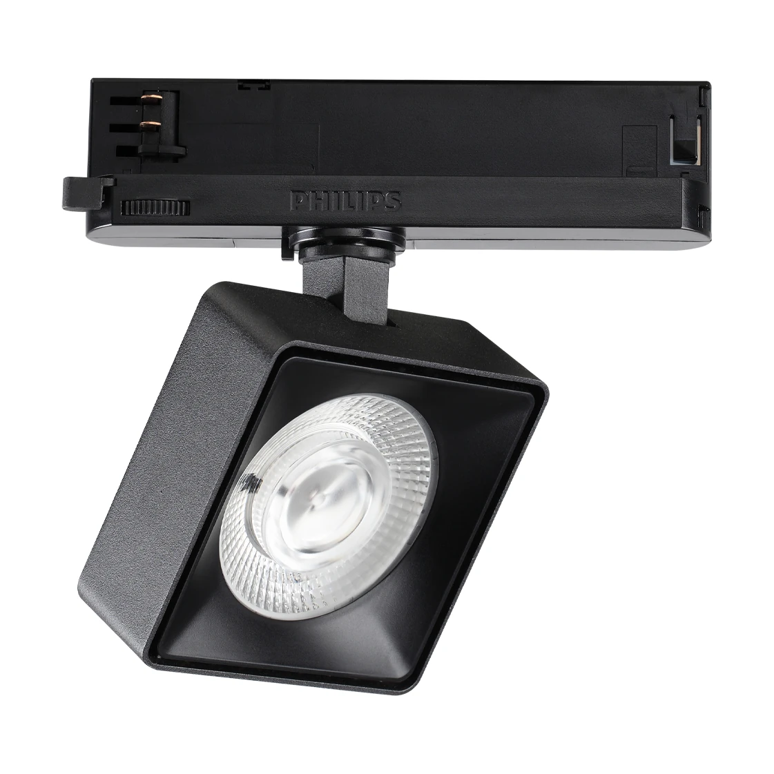 Pov Tr 3-phase Square Black by Ideal Lux, product photo