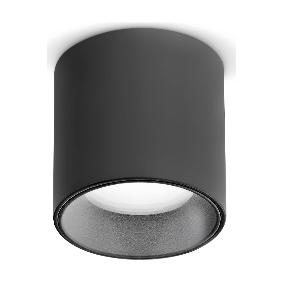 Nitro PL D04 Round 3000K Black by Ideal Lux