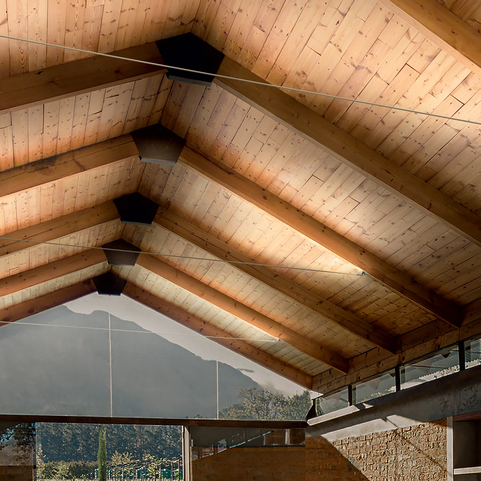 Tesi 20mm 10000mm installed in an interior