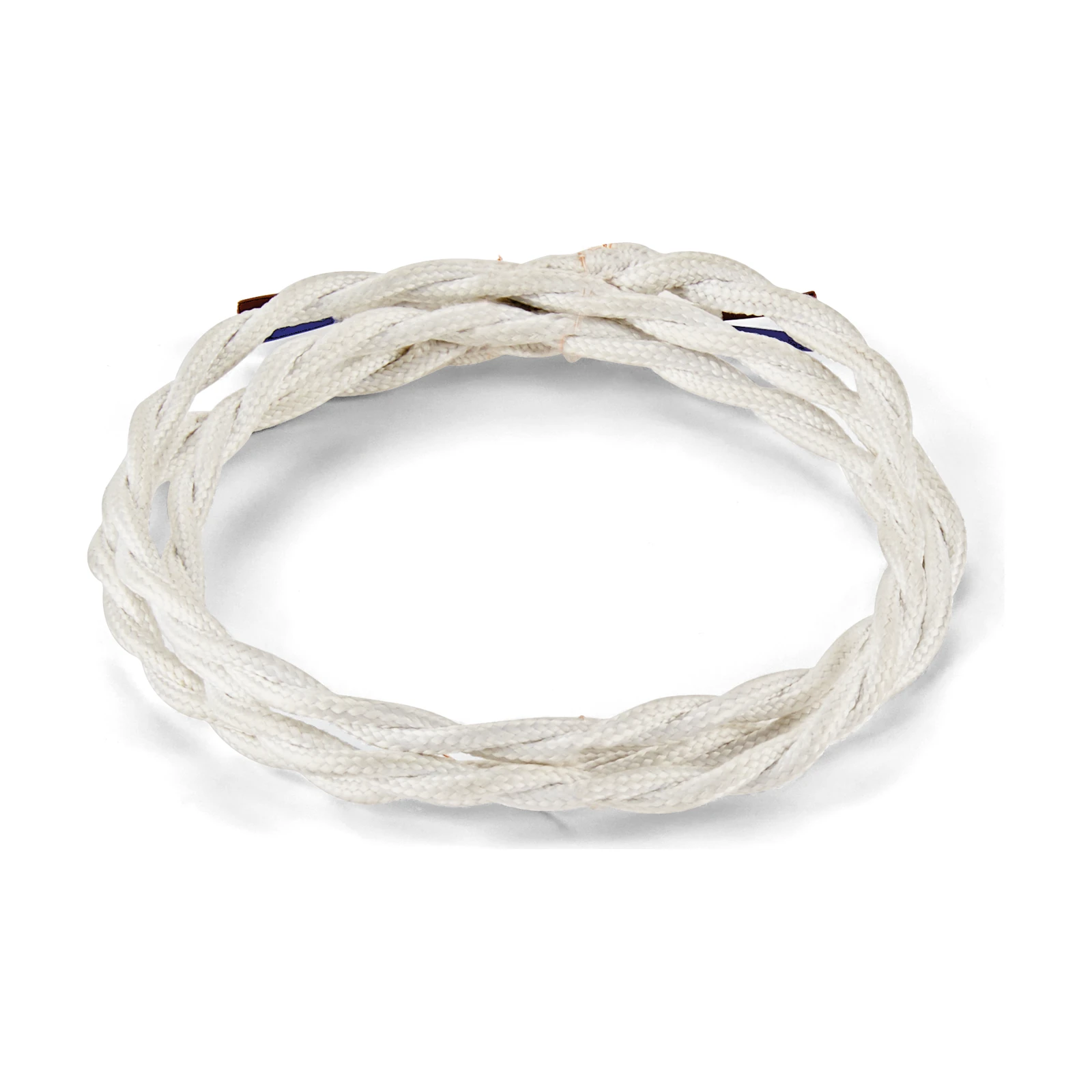Fabric Cable Braided 1000cm (10m White) by Ideal Lux, product photo