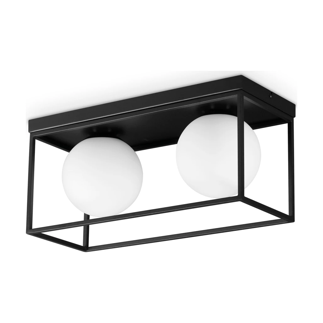 Lingotto PL2 Black by Ideal Lux