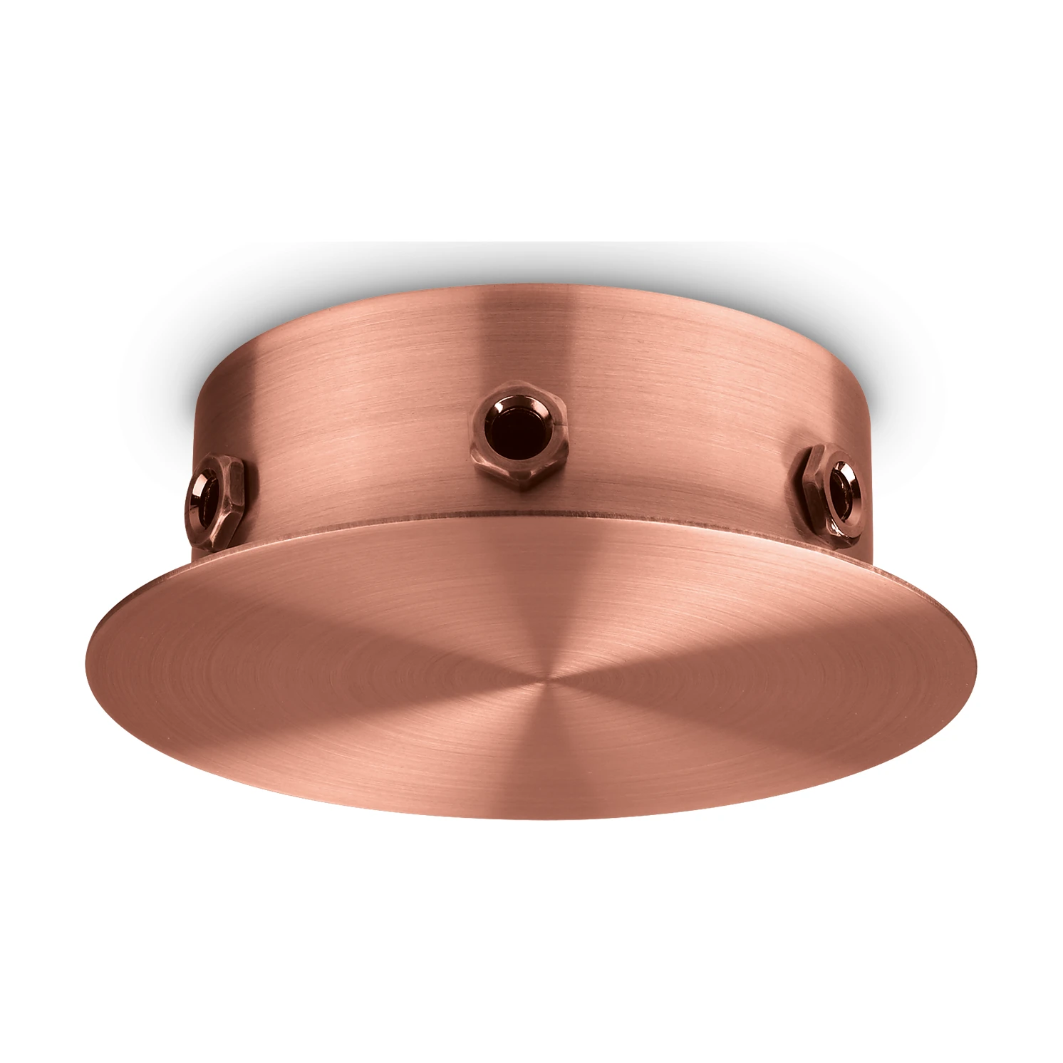 Magnetic Ceiling Rose 06 Lights 0m 1e (6 Copper) by Ideal Lux, product photo