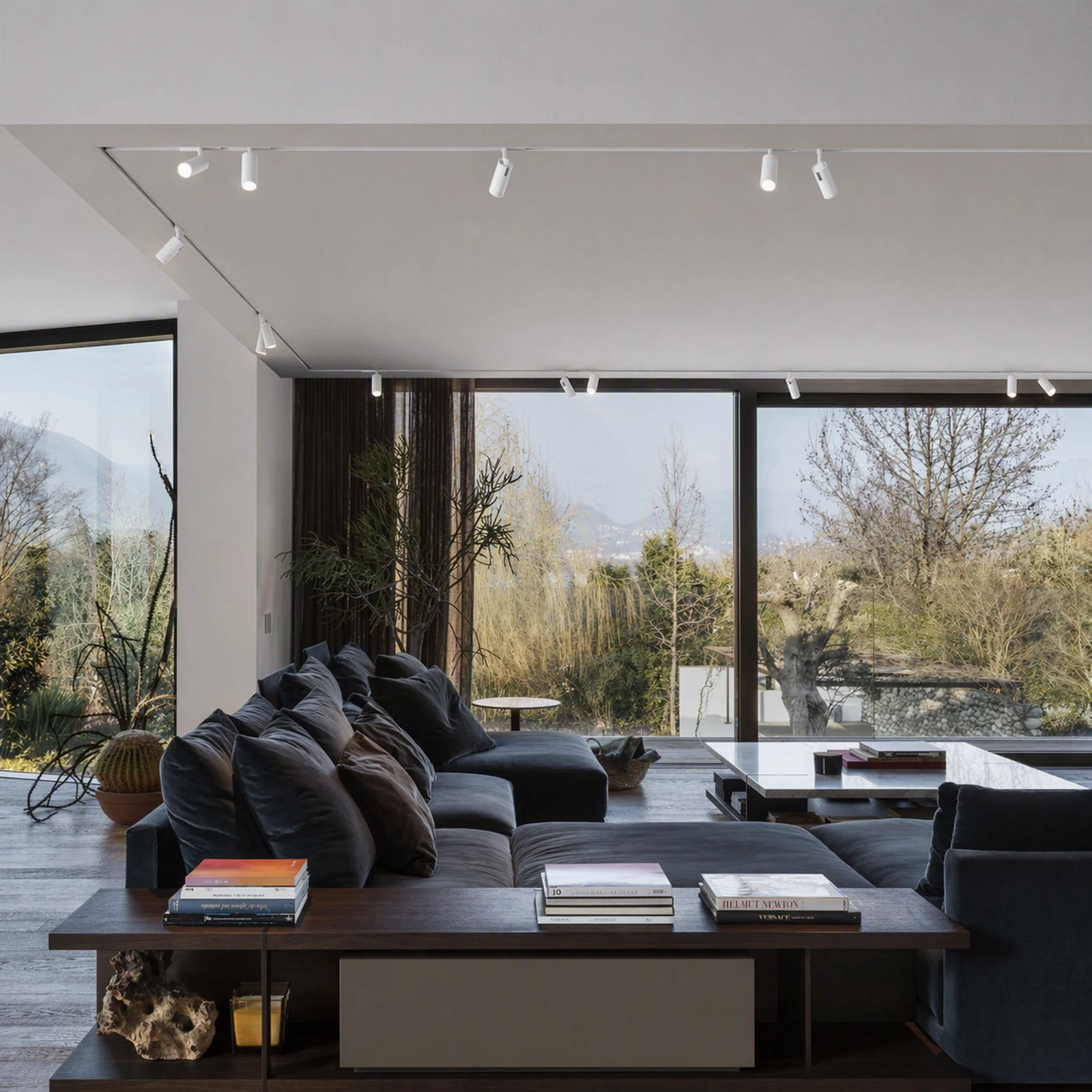 Ego Spot Single 26W 3000K On/Off (307602) installed in an interior