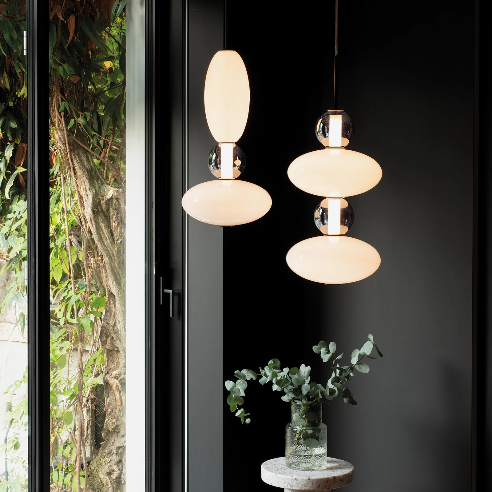 Lumiere-3 SP by Ideal Lux, installed