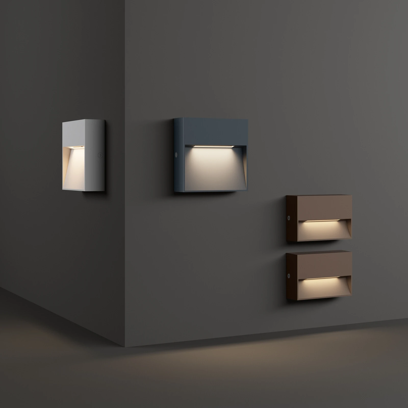 Dedra Wall Light by Ideal Lux, installed