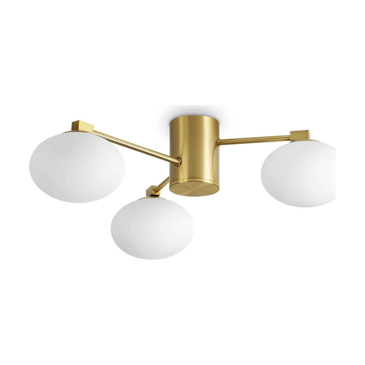 Hermes PL3 D60 Brass by Ideal Lux, product photo