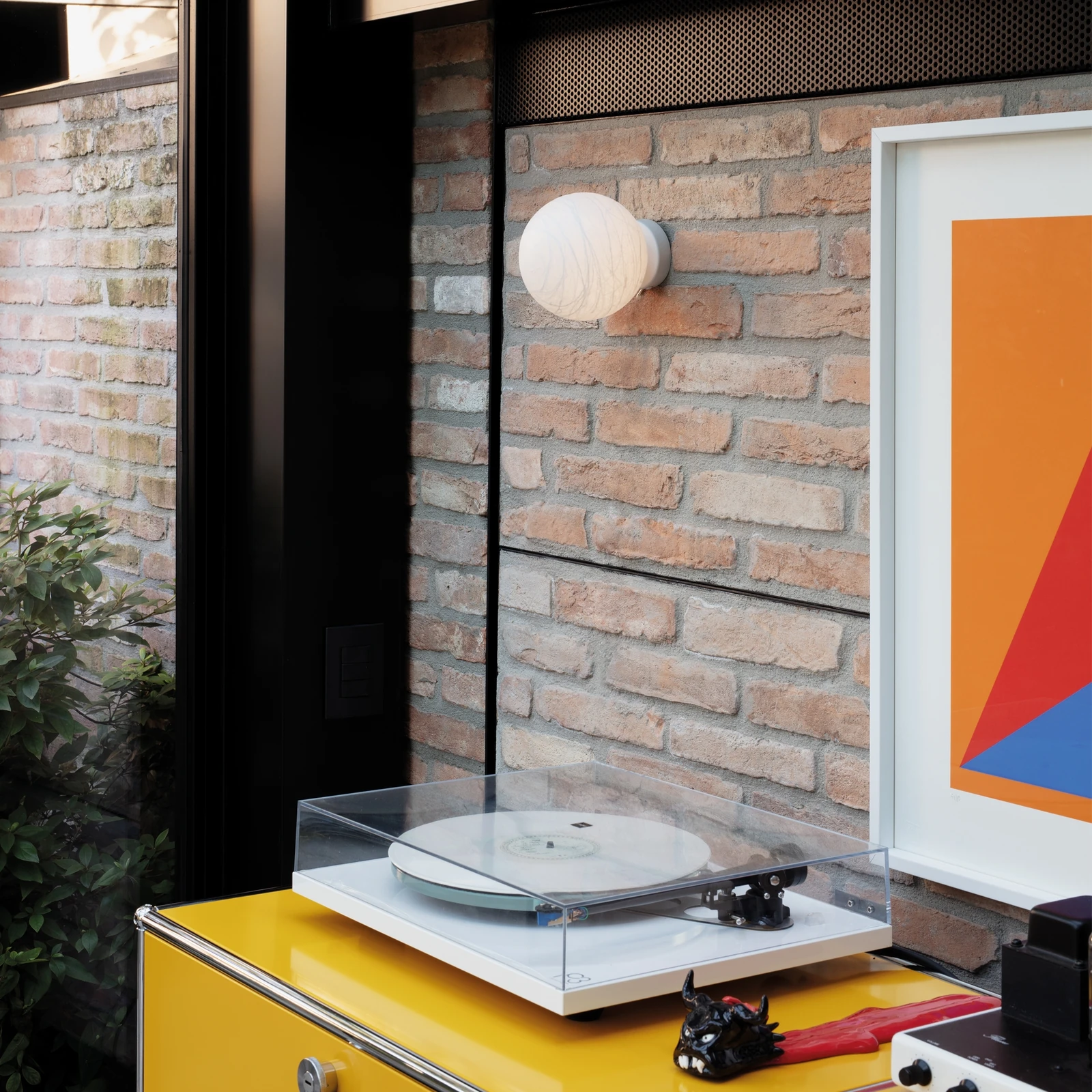 Carta AP1 D20 by Ideal Lux, installed