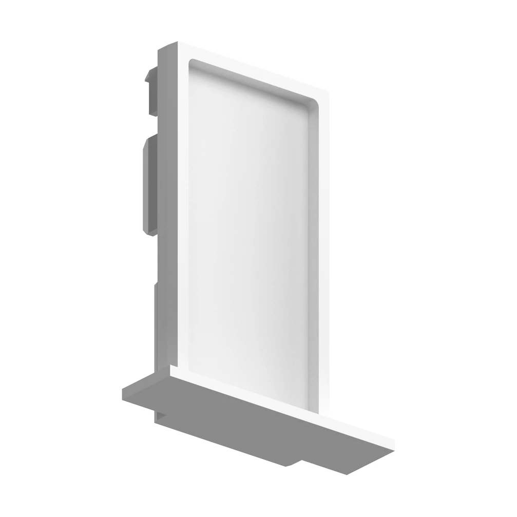 Ego Recessed Trim End Cap, Blank by Ideal Lux, product photo