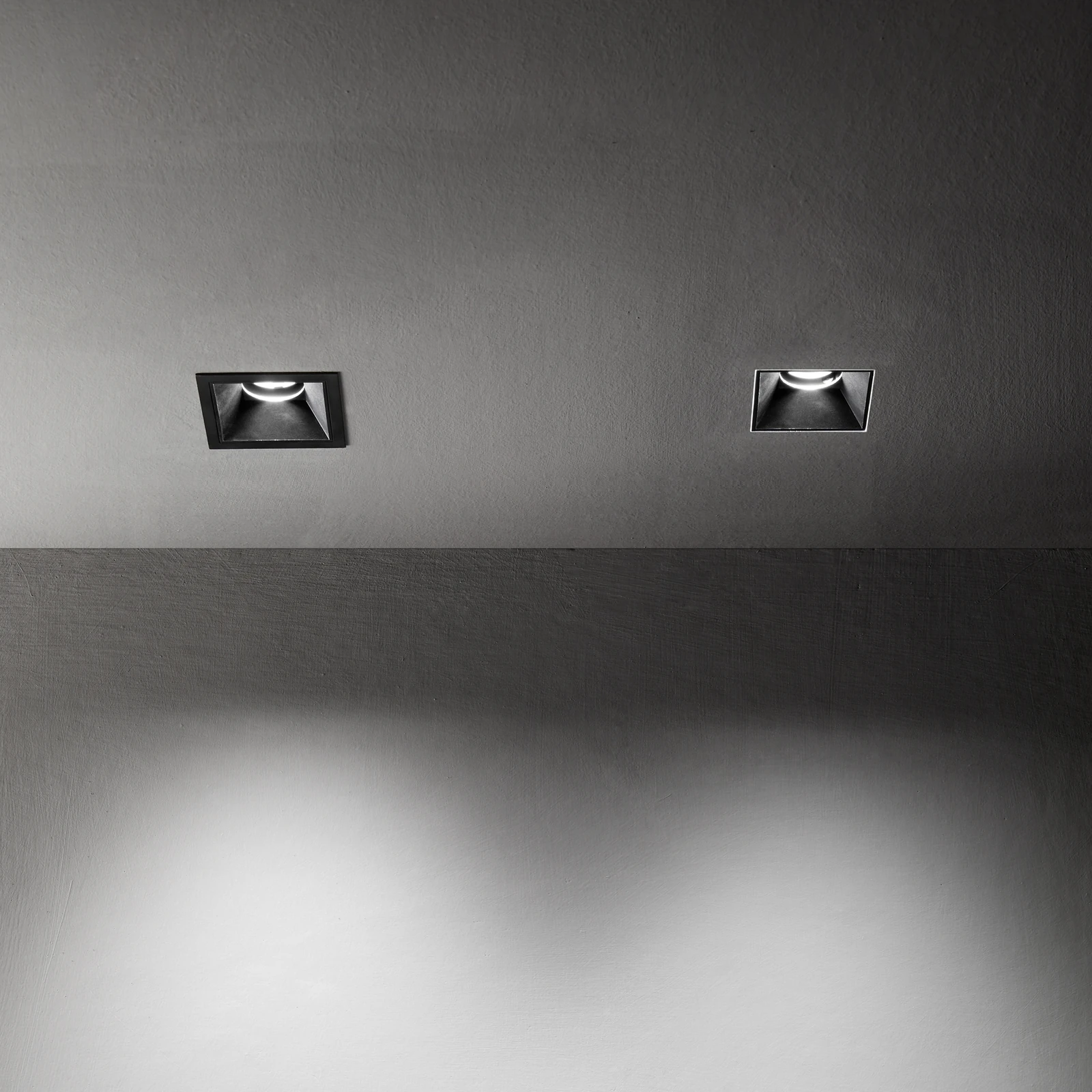 Zeus Frame Rimless Square 13W installed in an interior