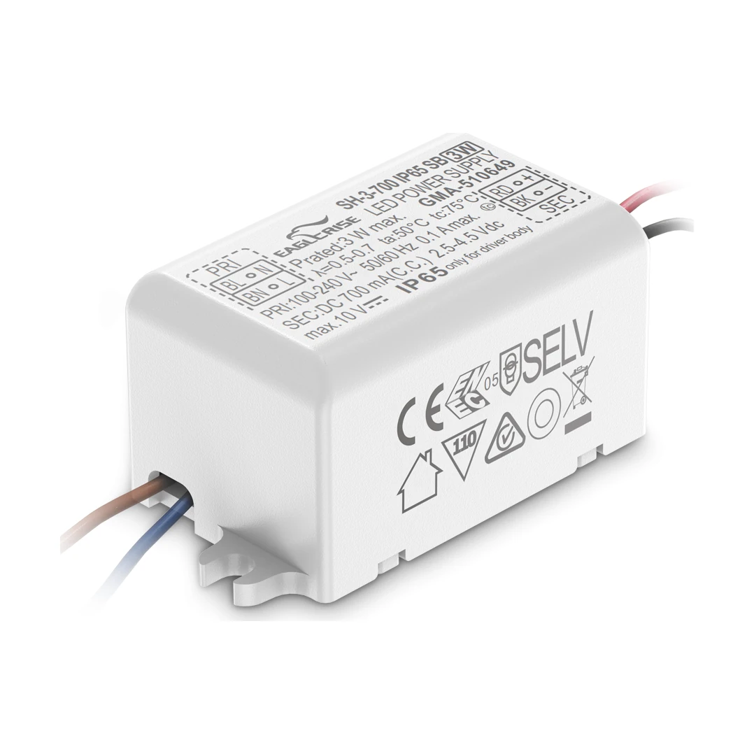 LED Driver IP65 On/Off 3W 700mA by Ideal Lux, product photo
