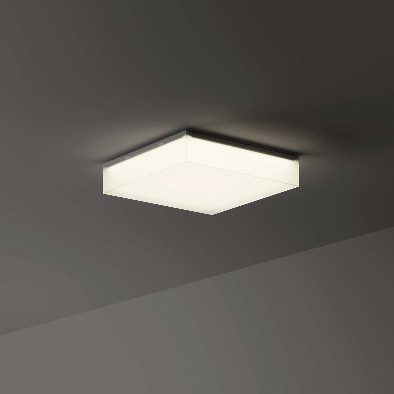 Snow Ceiling Light by Ideal Lux, installed
