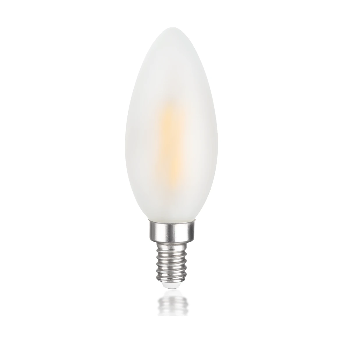E14 Olive 4W 3000K CRI80 Satin by Ideal Lux, product photo