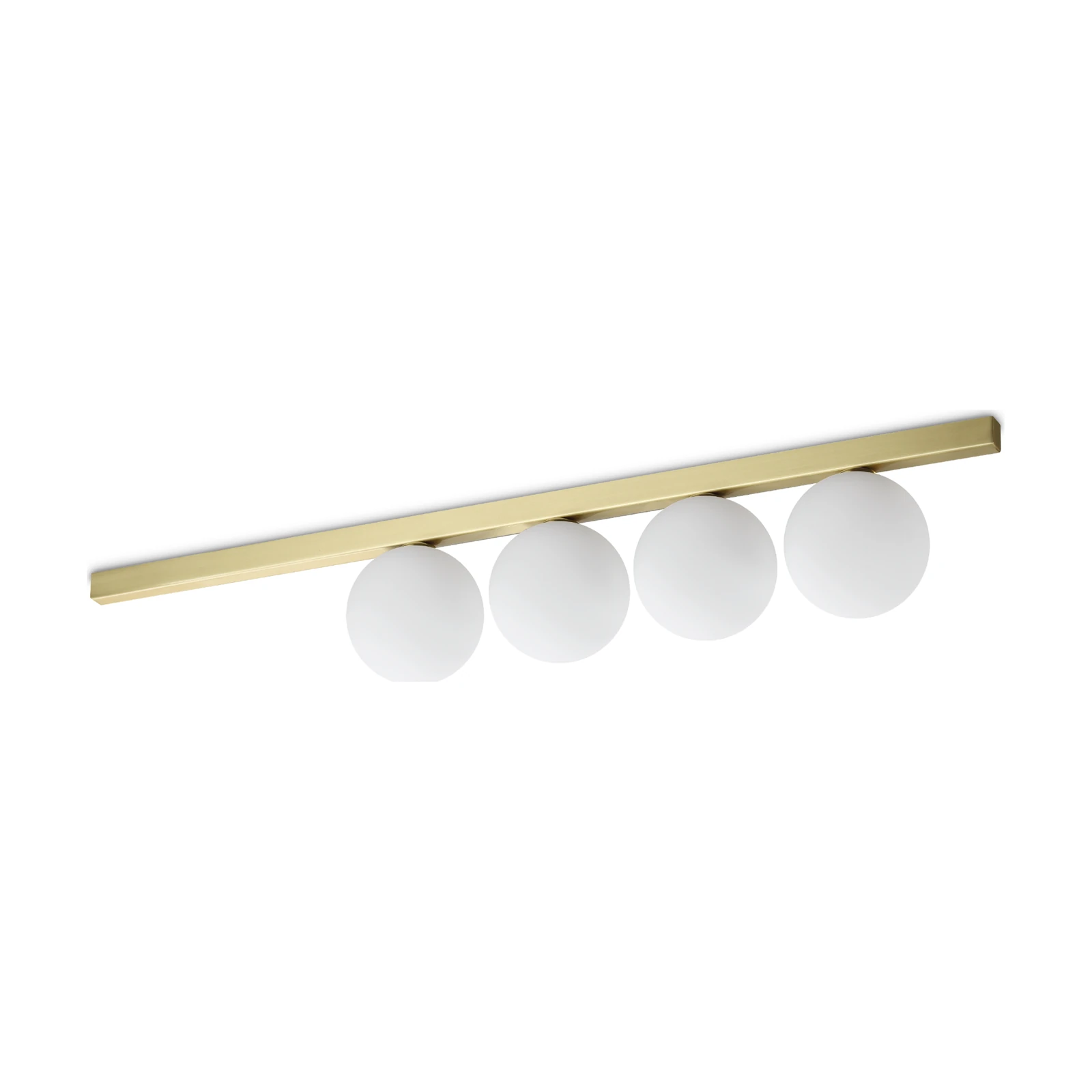 Binomio PL4 Brass by Ideal Lux