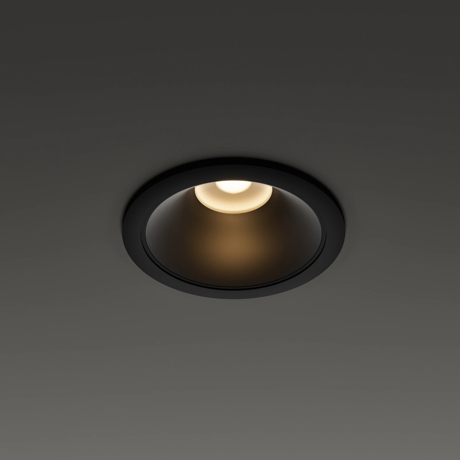 Tag Fi 7W 3000K Bk installed in an interior