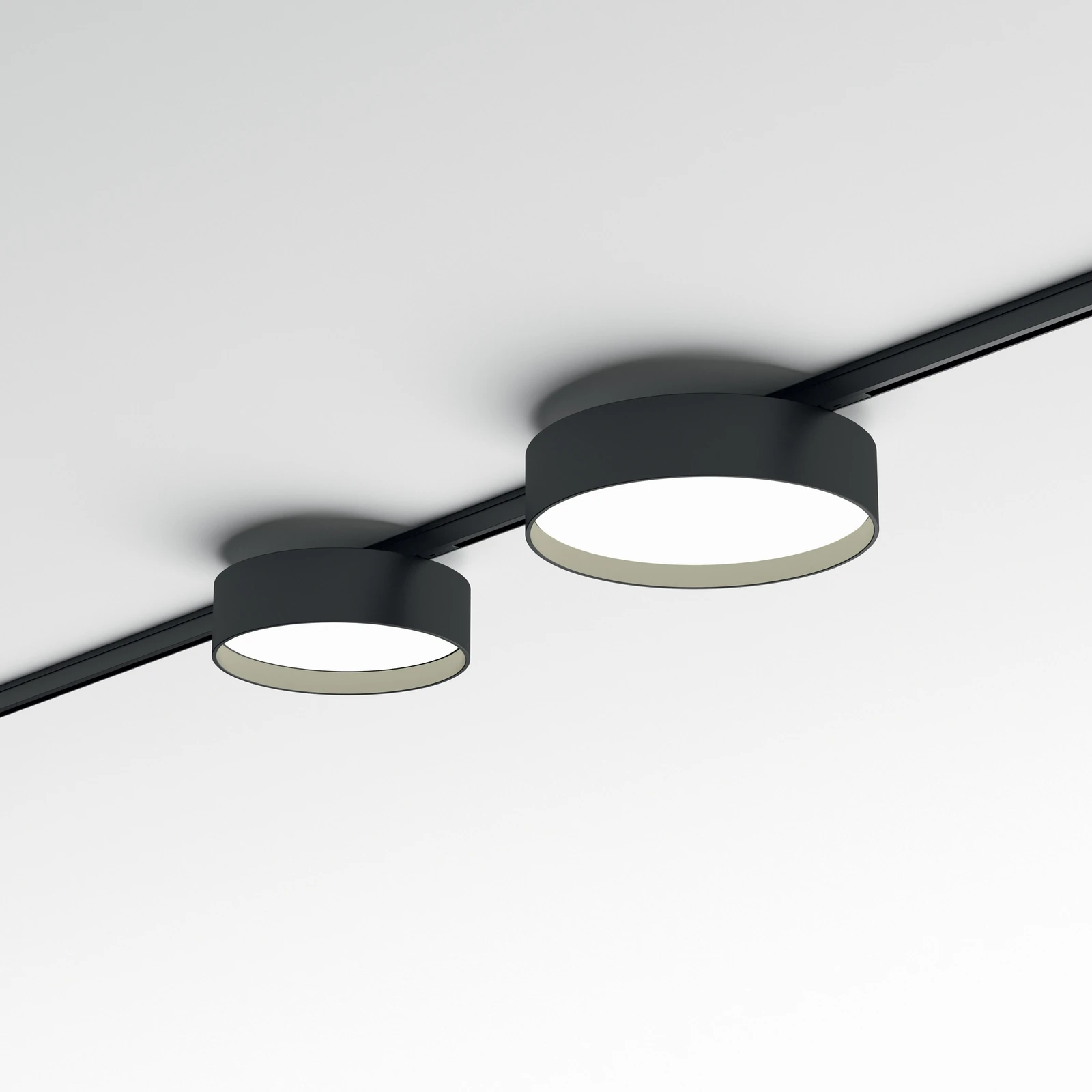 Deva Disc 10W 3000K installed in an interior