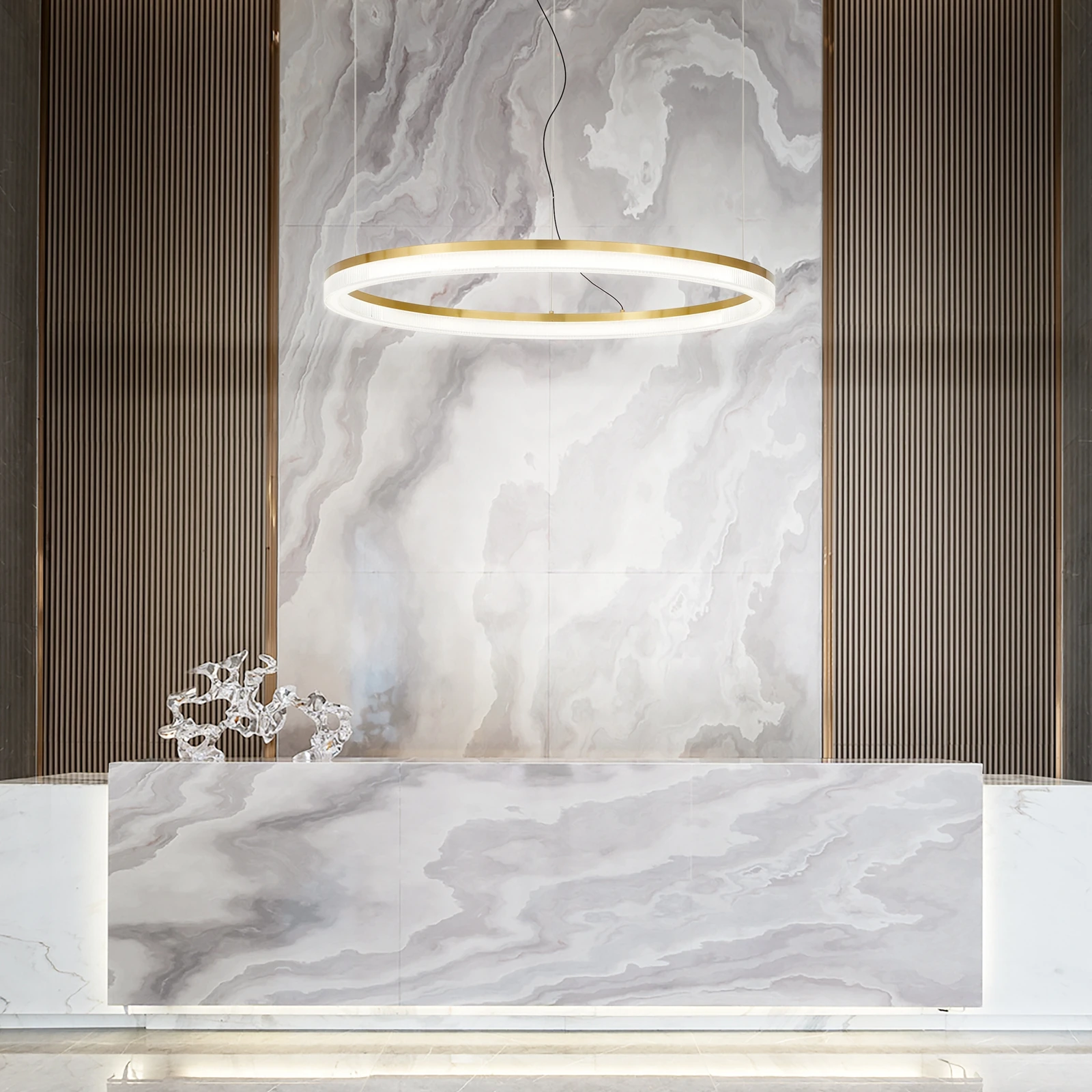 Crown SP D80 White installed in an interior