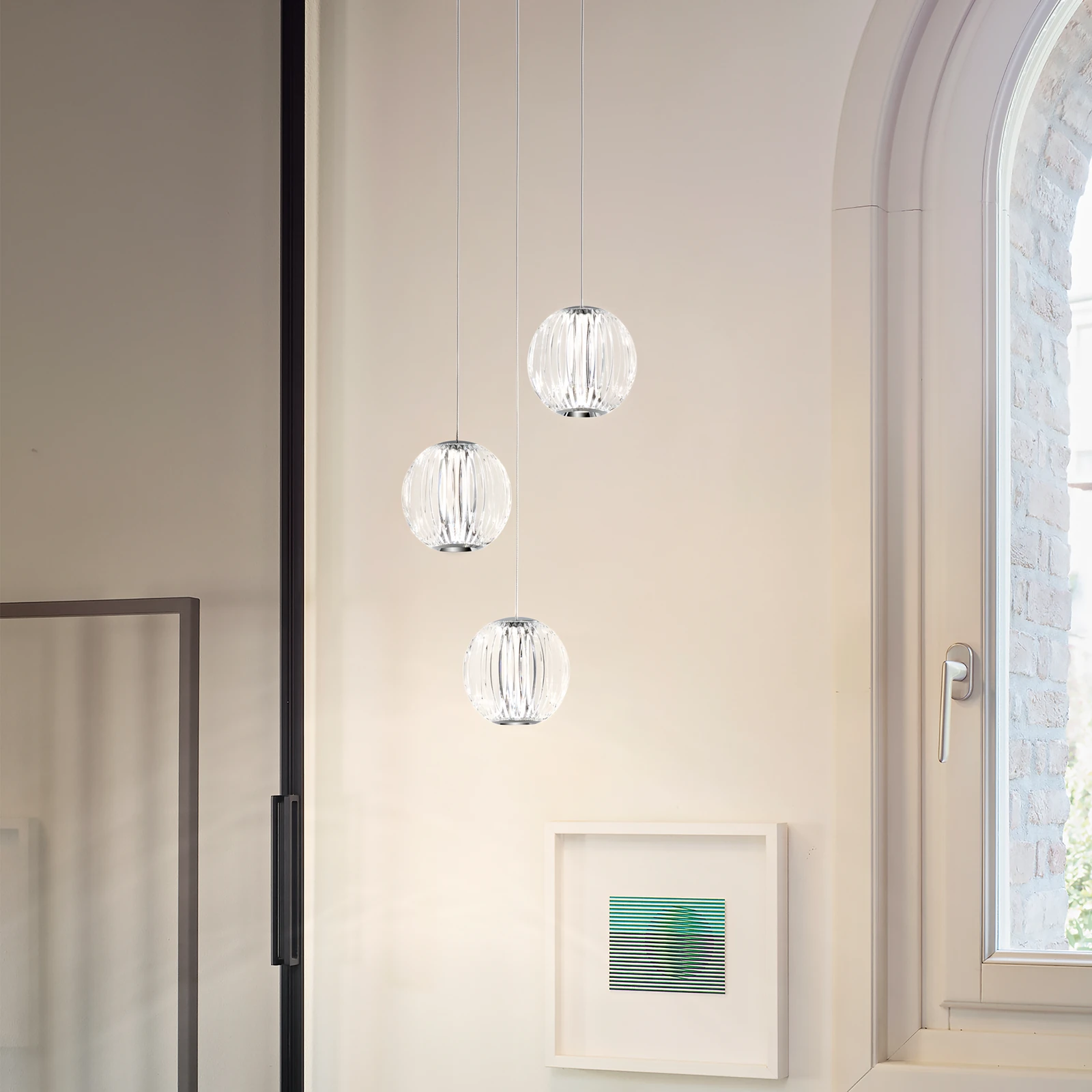 Diamond SP1 2 by Ideal Lux, installed