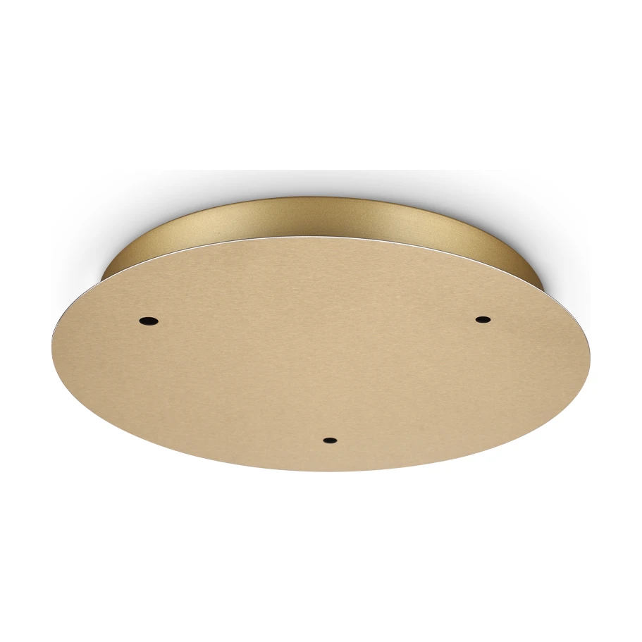 Ceiling Rose D030 03 Holes (3 Brass) by Ideal Lux, product photo