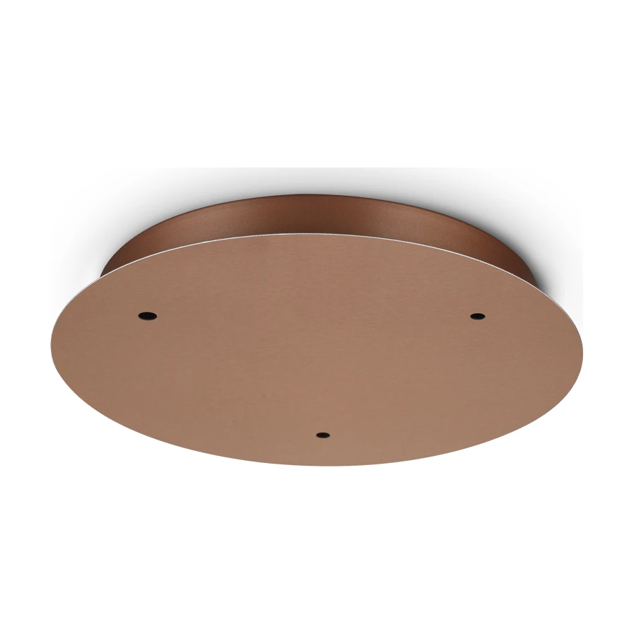 Ceiling Rose D030 03 Holes (3 Copper) by Ideal Lux, product photo