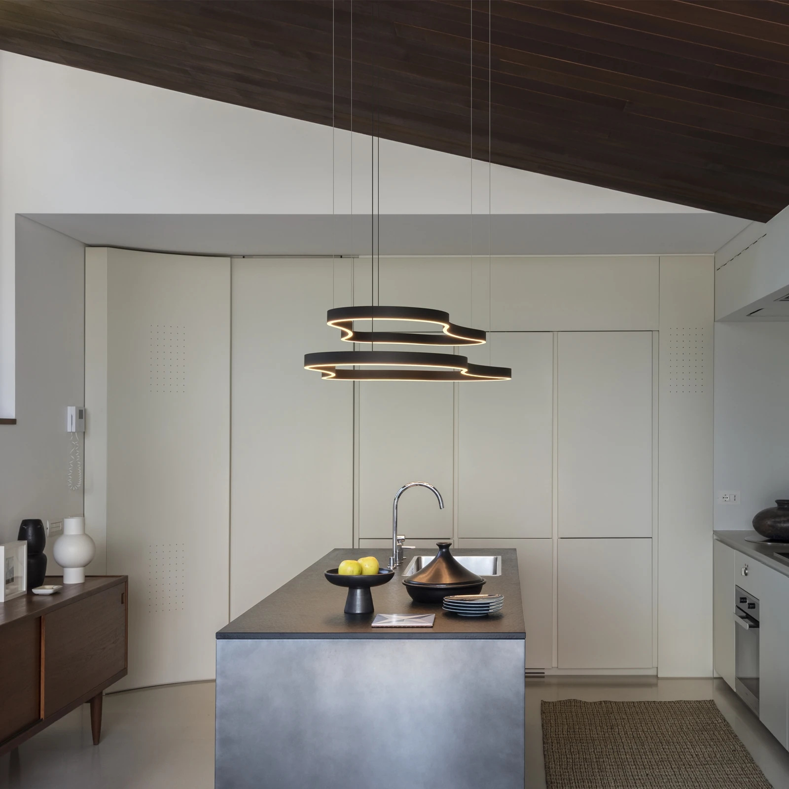 Waves-2 SP Black installed in an interior