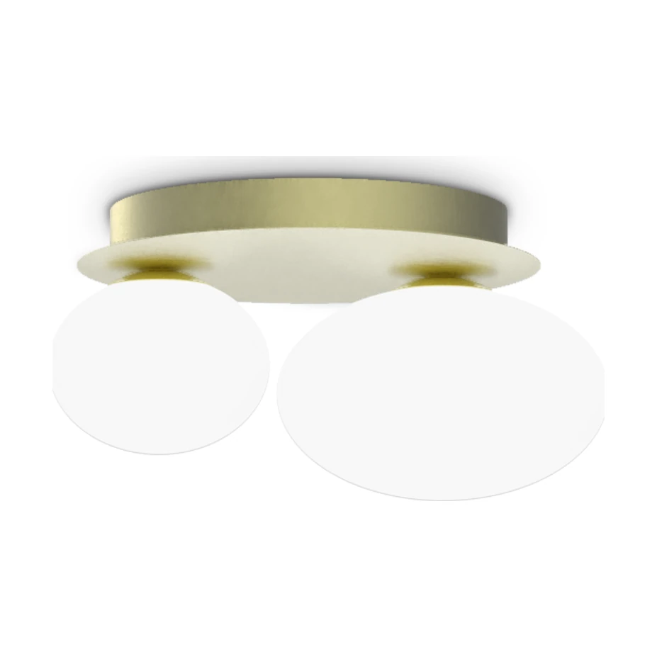 Ninfea AP2 Brass by Ideal Lux