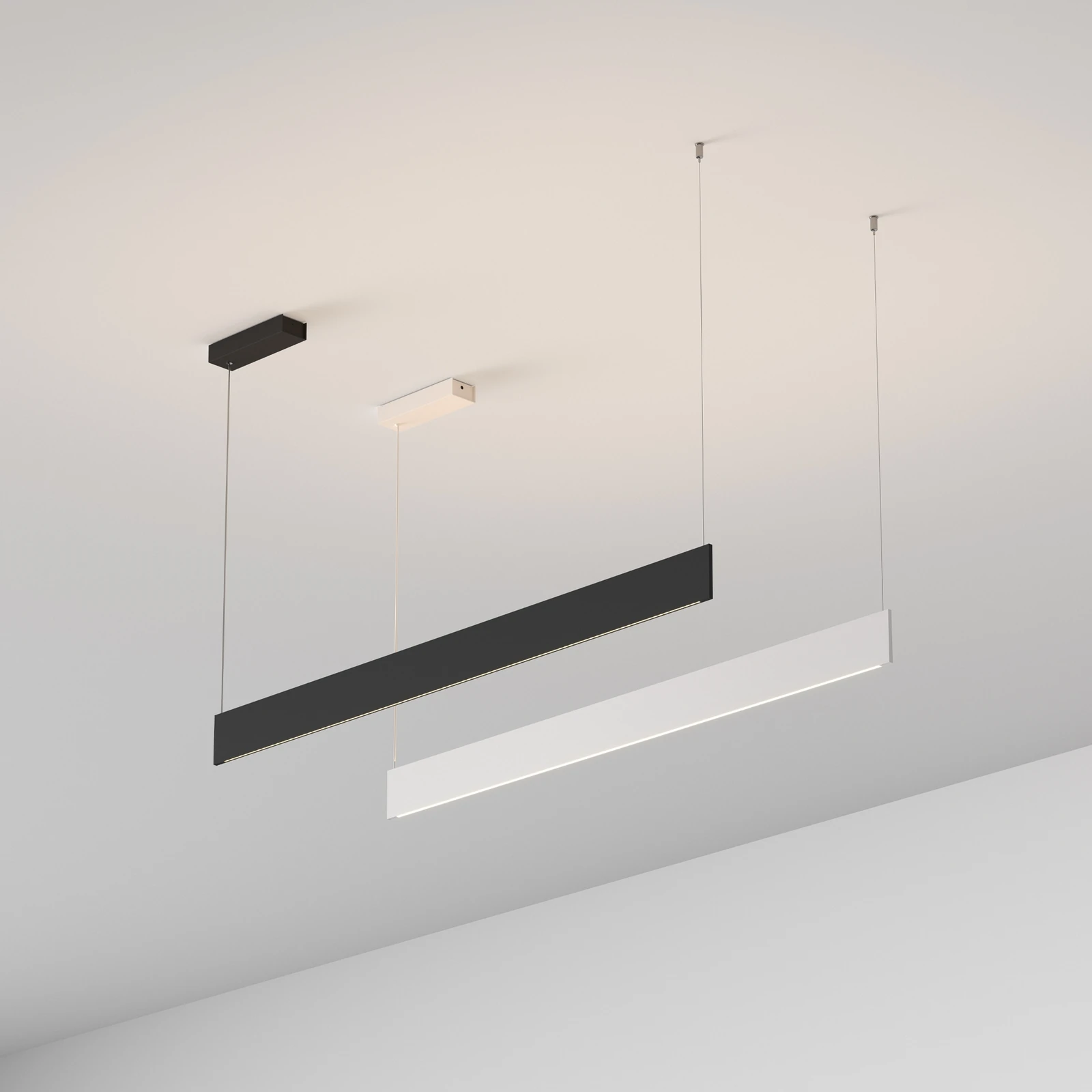 Steel SP2 D09 Bi-emission Accent 3000K White installed in an interior