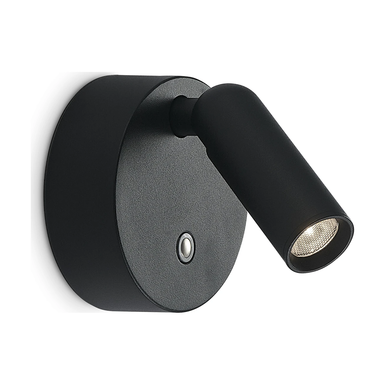 Bean AP Round Rechargeable Black by Ideal Lux, product photo