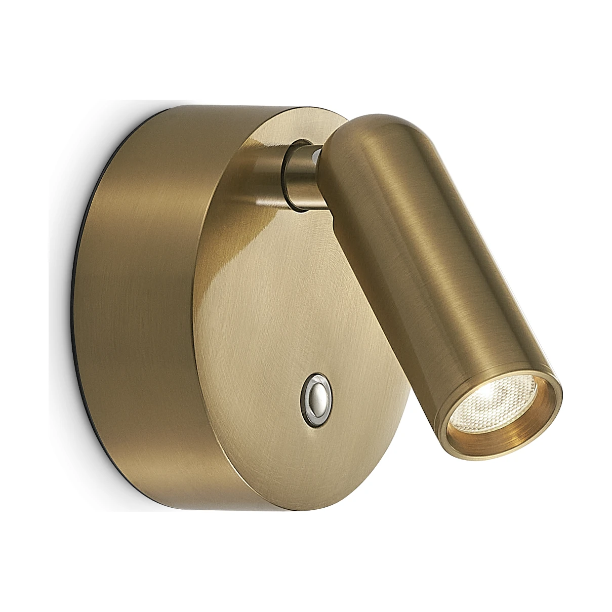 Bean AP Round Rechargeable Brass by Ideal Lux, product photo