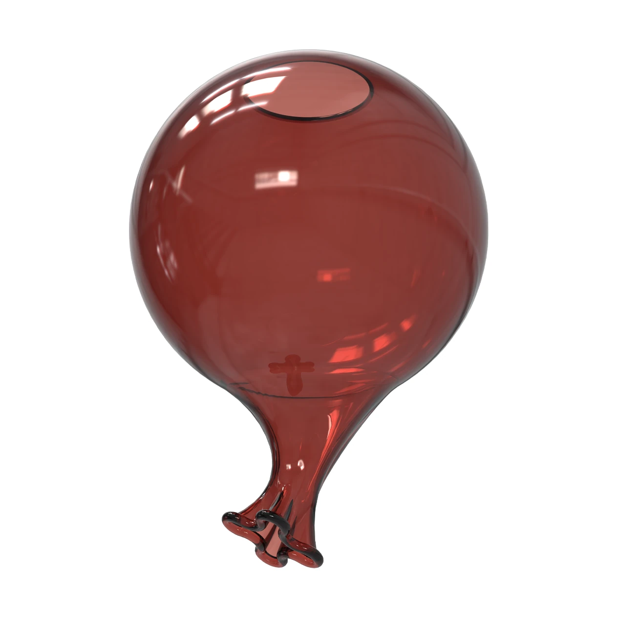 Clown Glass Red by Ideal Lux, product photo