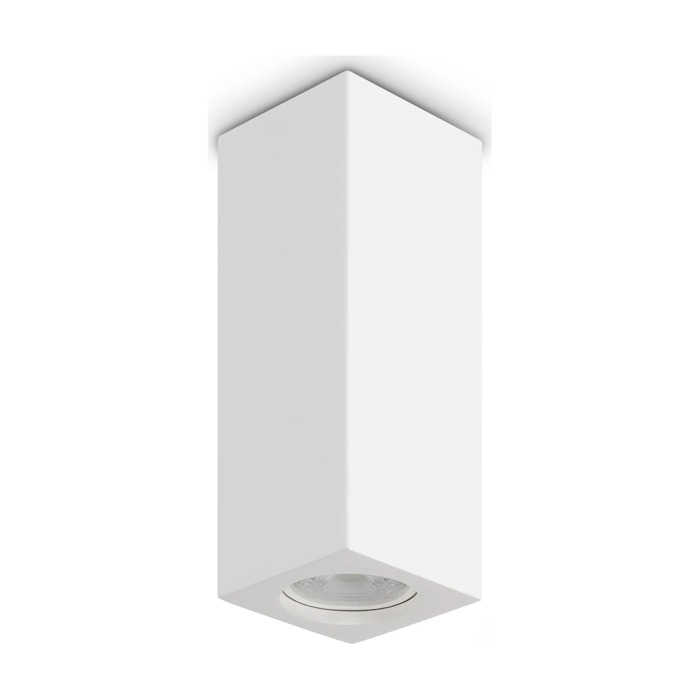 Look PL01 Square D7.0 H020 Plaster by Ideal Lux, product photo