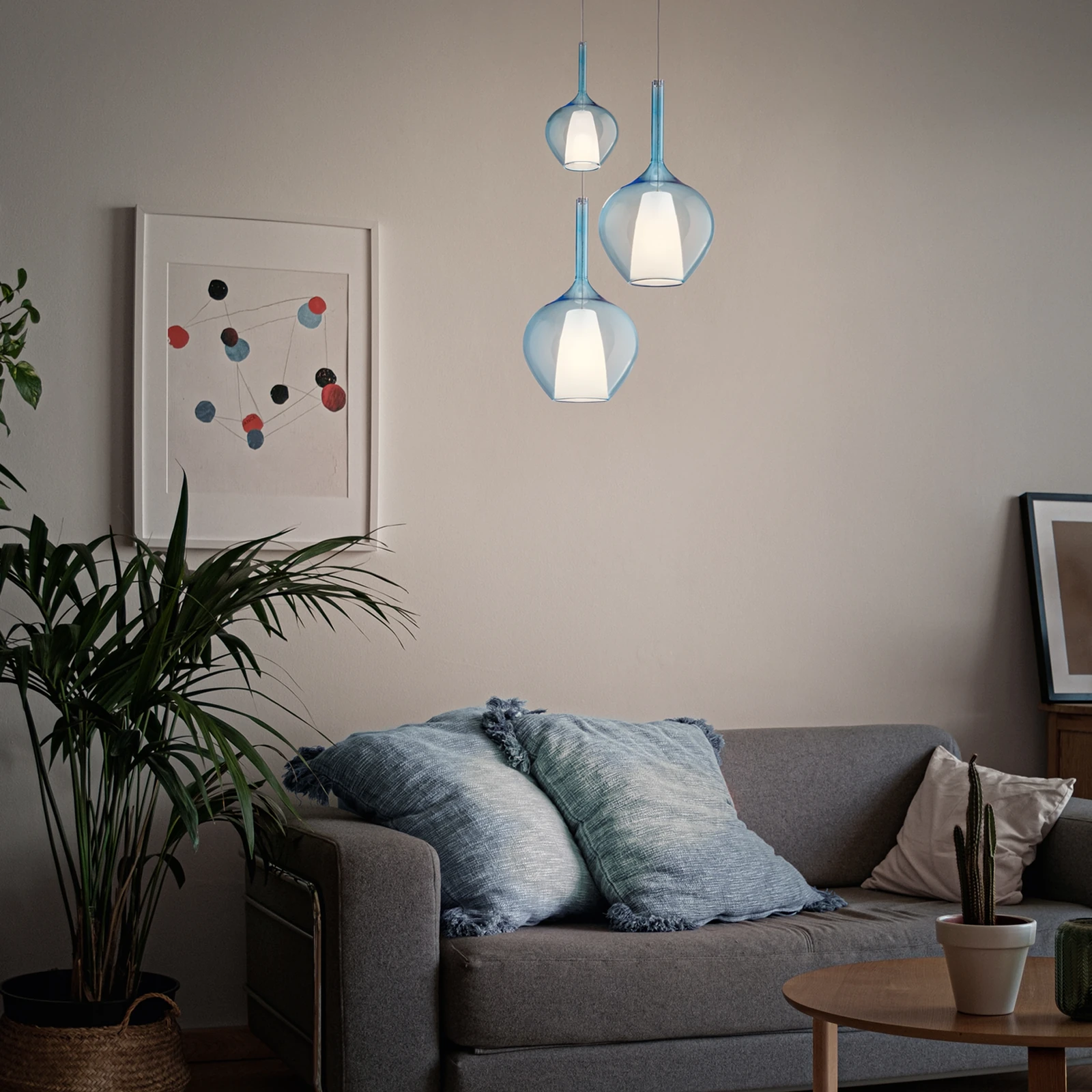 Kalique-2 SP1 by Ideal Lux, installed