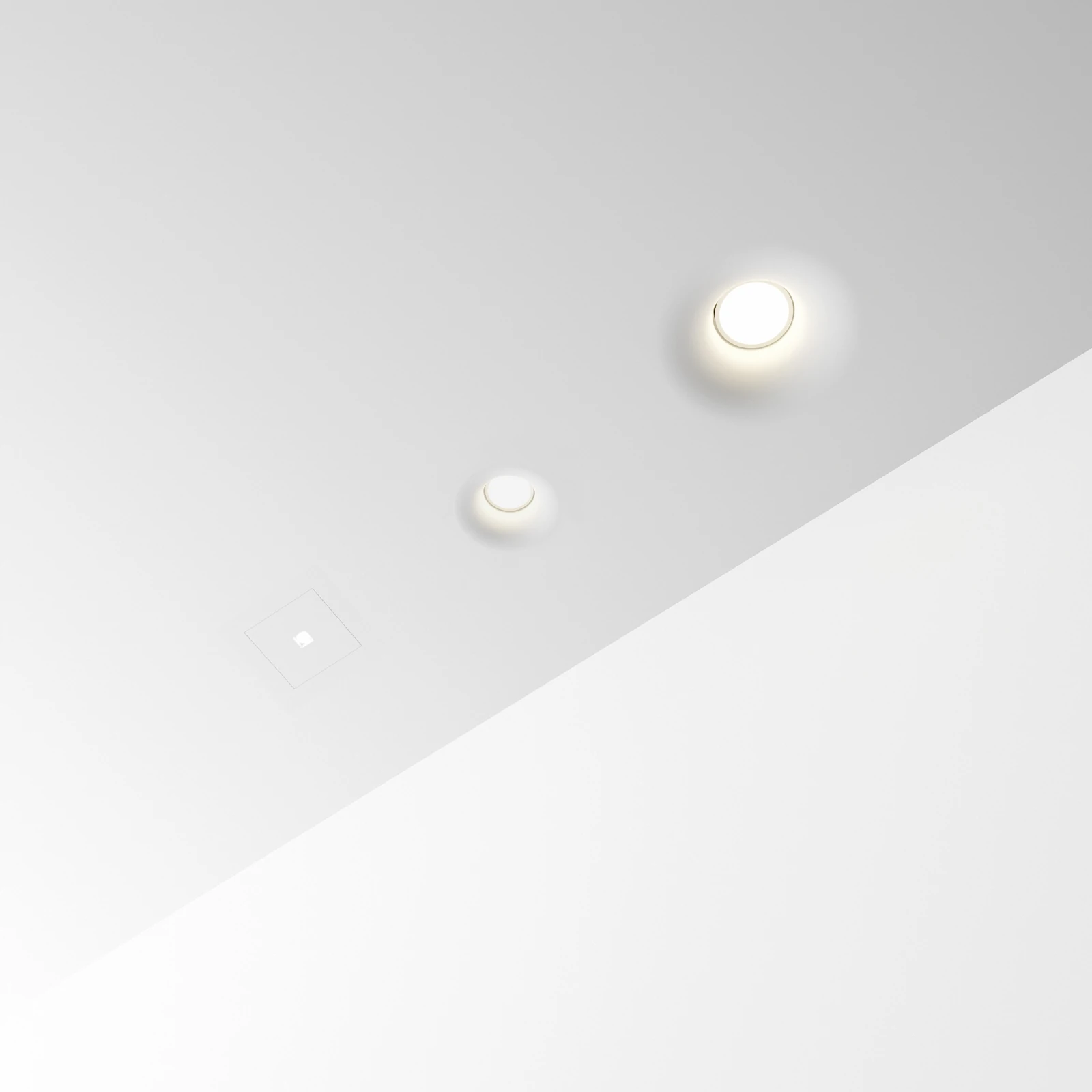 Zephyr Fi D24 by Ideal Lux, installed
