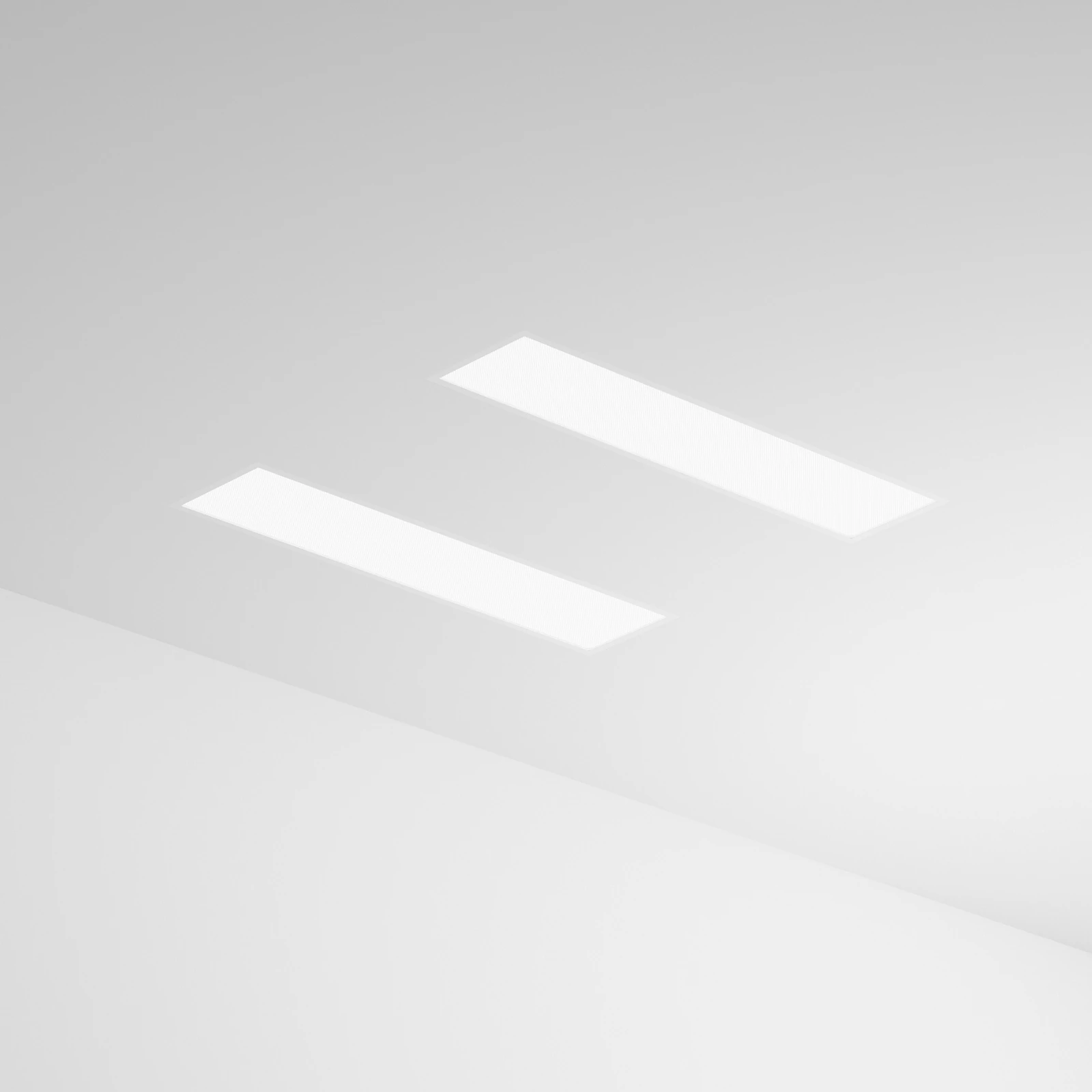 LED Panel Fi D030xd120 40W CRI90 3000K installed in an interior