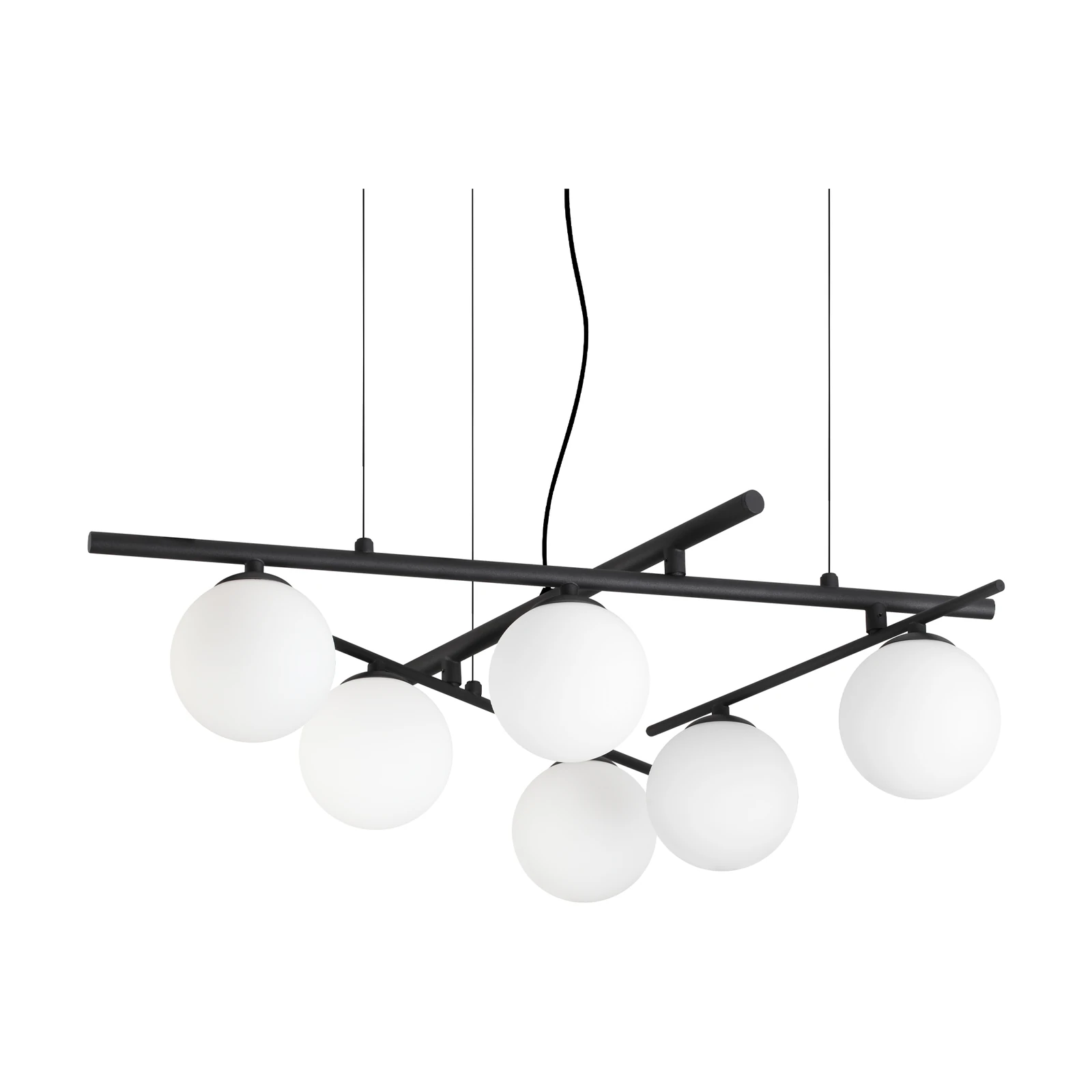 Atlas SP6 Black by Ideal Lux
