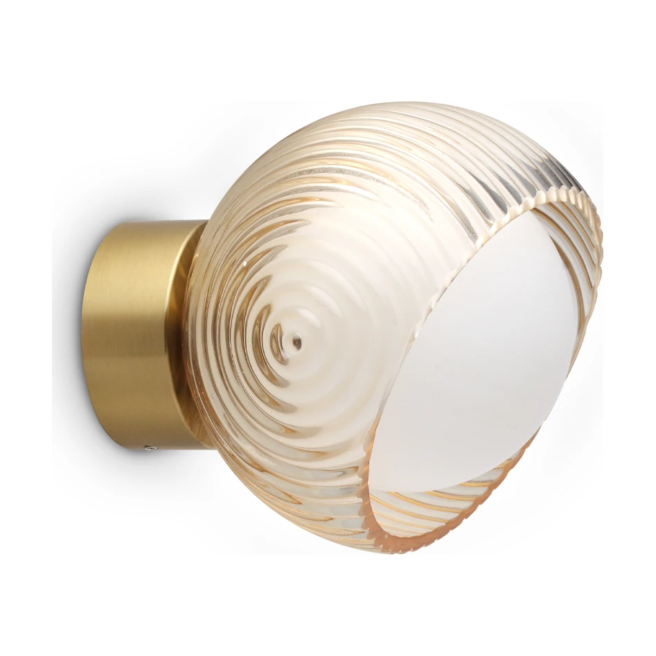 Bloom AP1 D12 Brass by Ideal Lux, product photo