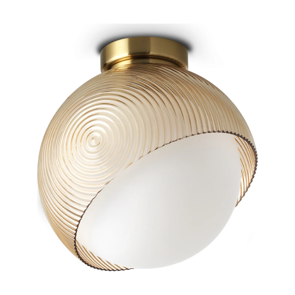 Bloom PL1 D22 Brass by Ideal Lux