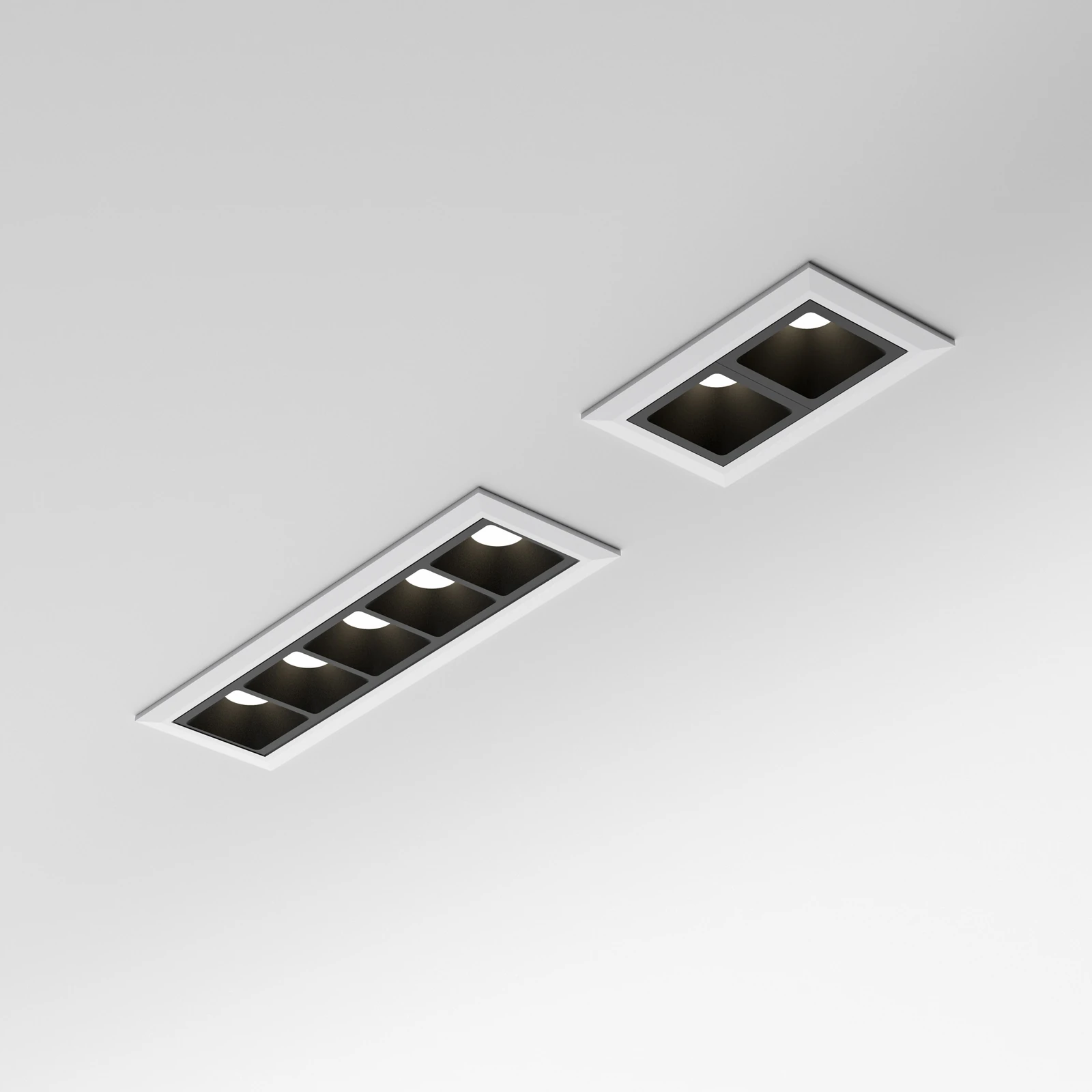 Lika Fi Trim 08W 4000K White installed in an interior