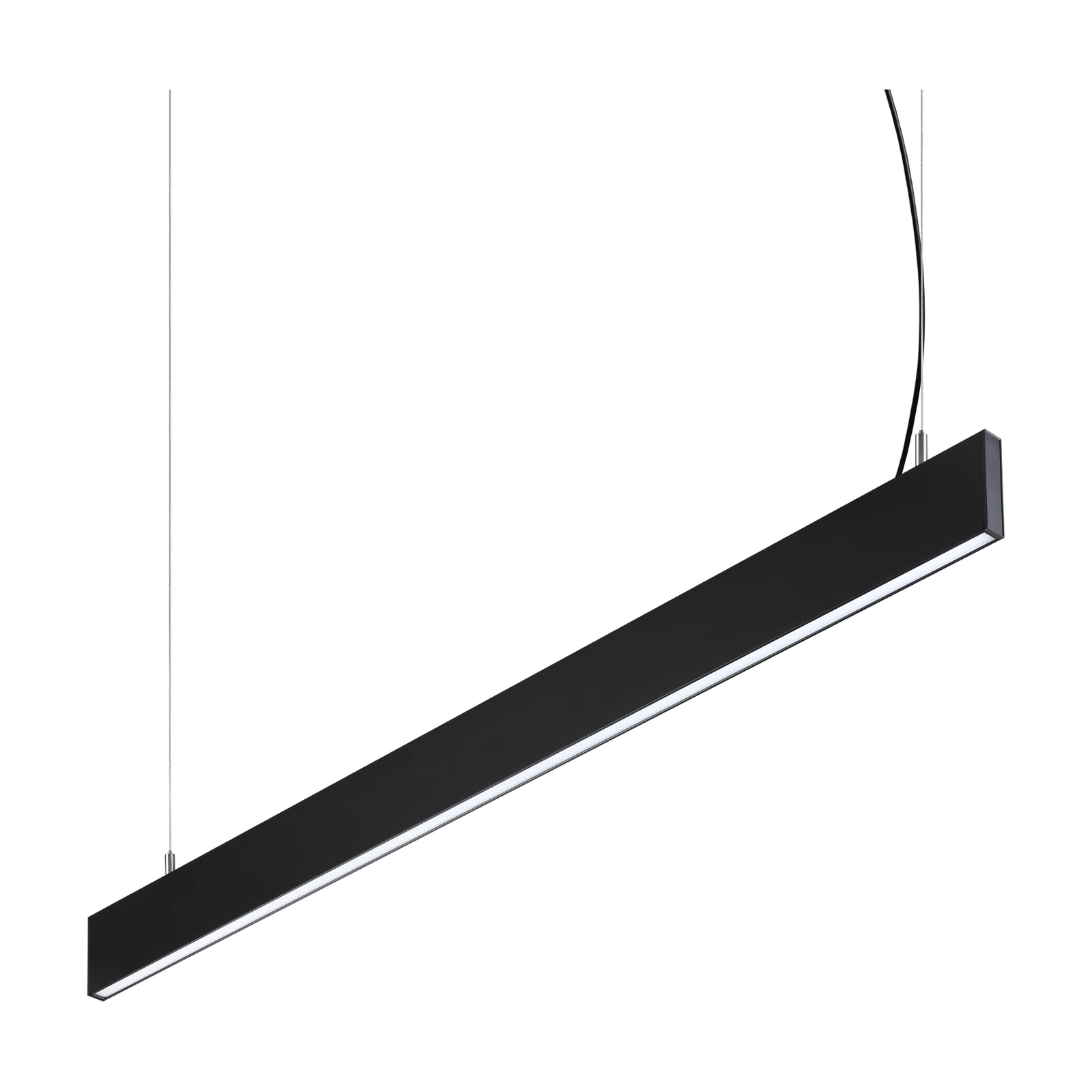 Steel SP1 D20 Mono-emission Wide 3000K Black by Ideal Lux