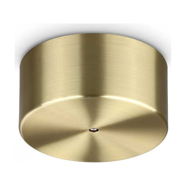 Mapa Ceiling Rose LED SP1 Brass by Ideal Lux