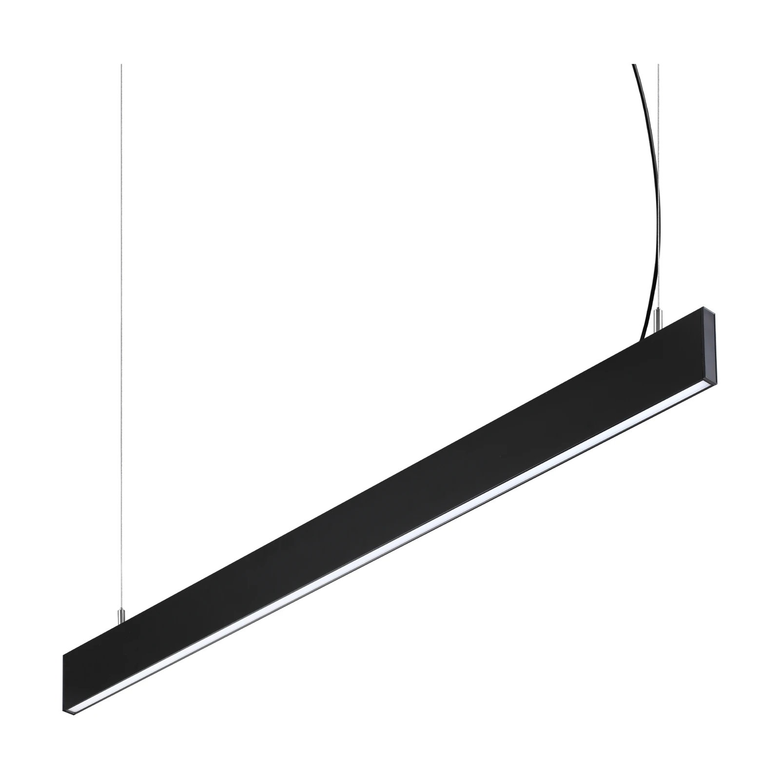 Steel SP1 D20 Mono-emission Wide 4000K Black by Ideal Lux, product photo
