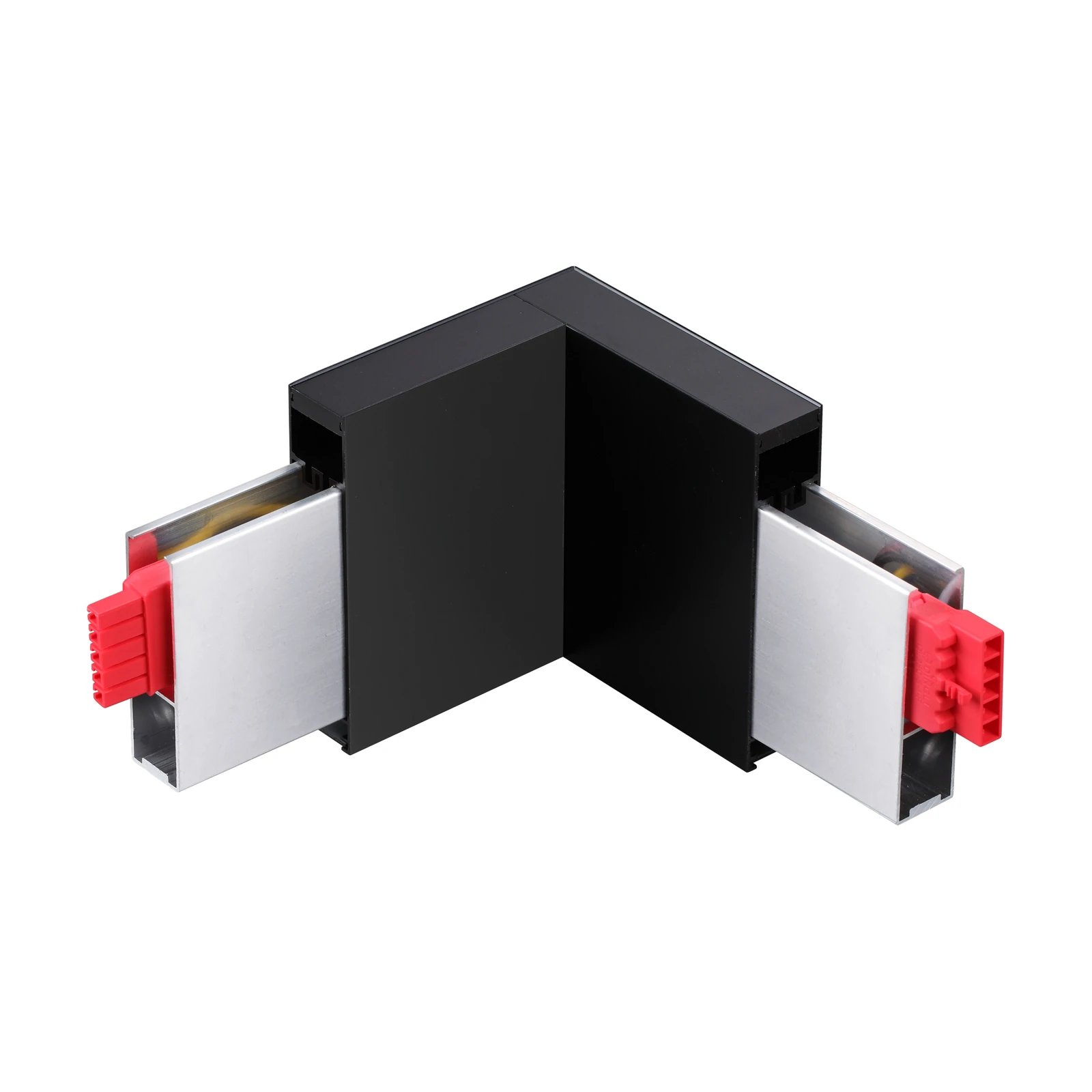 Steel SP D20 Profile Corner Blank Black by Ideal Lux, product photo