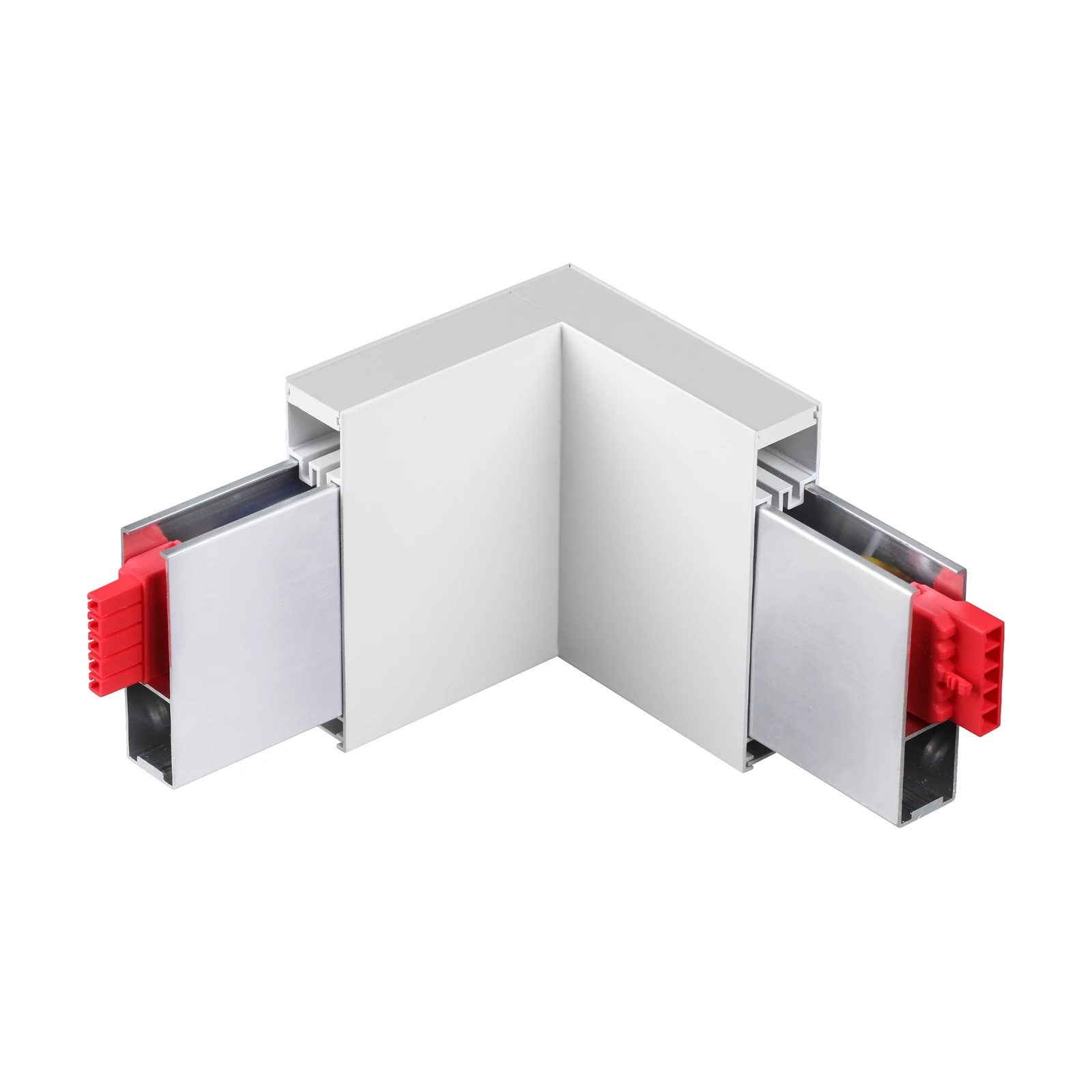Steel SP D20 Profile Corner Blank White by Ideal Lux, product photo