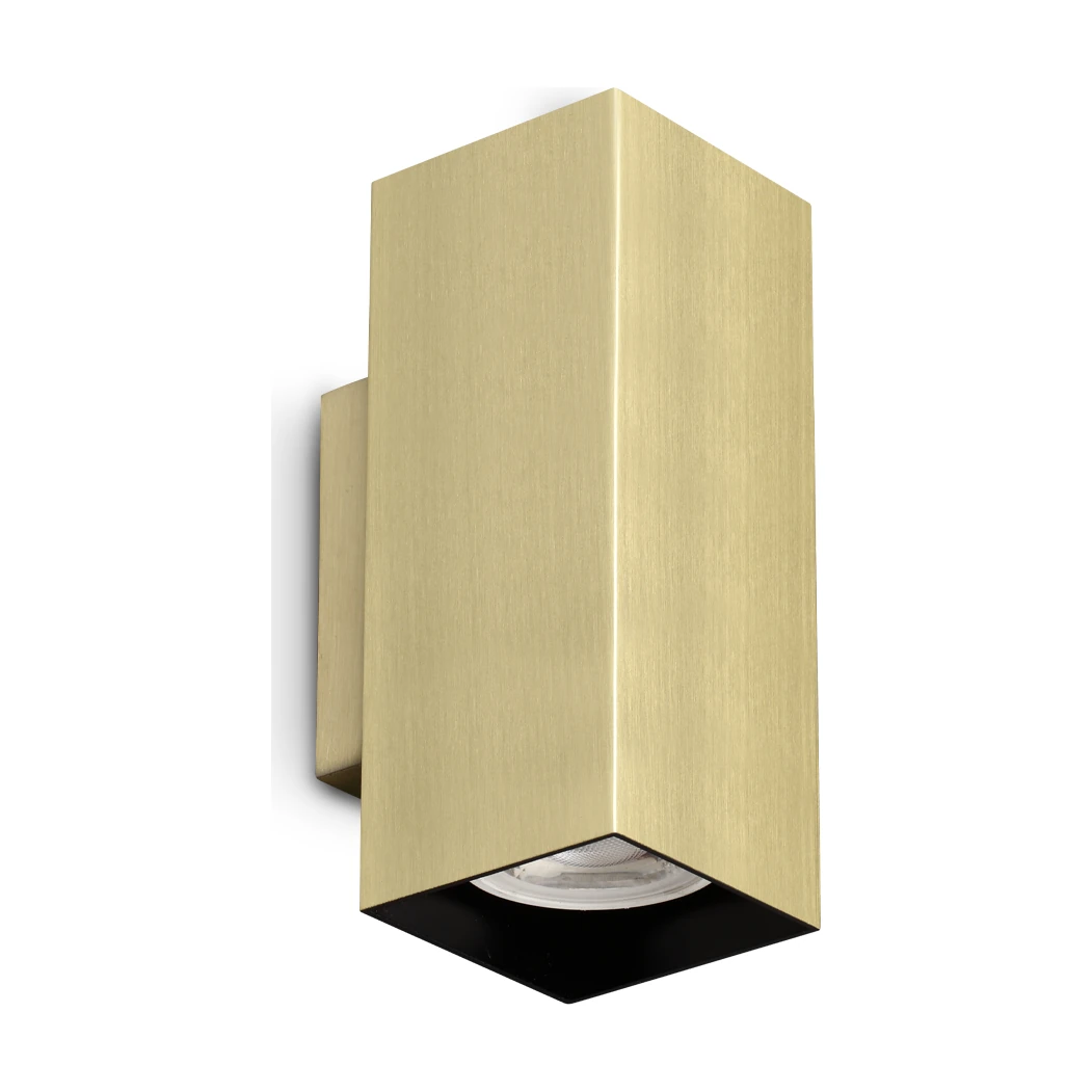 Look AP02 Square D6.0 H015 Brass by Ideal Lux