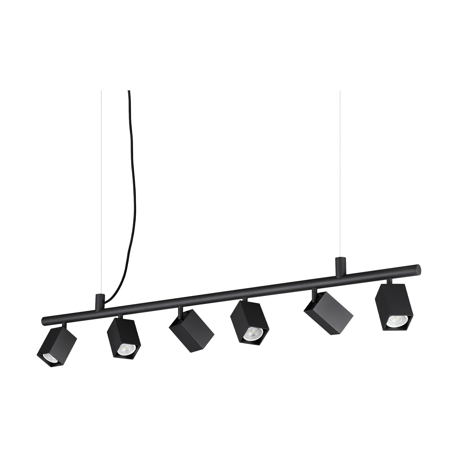 Dynamite SP6 Square Black by Ideal Lux