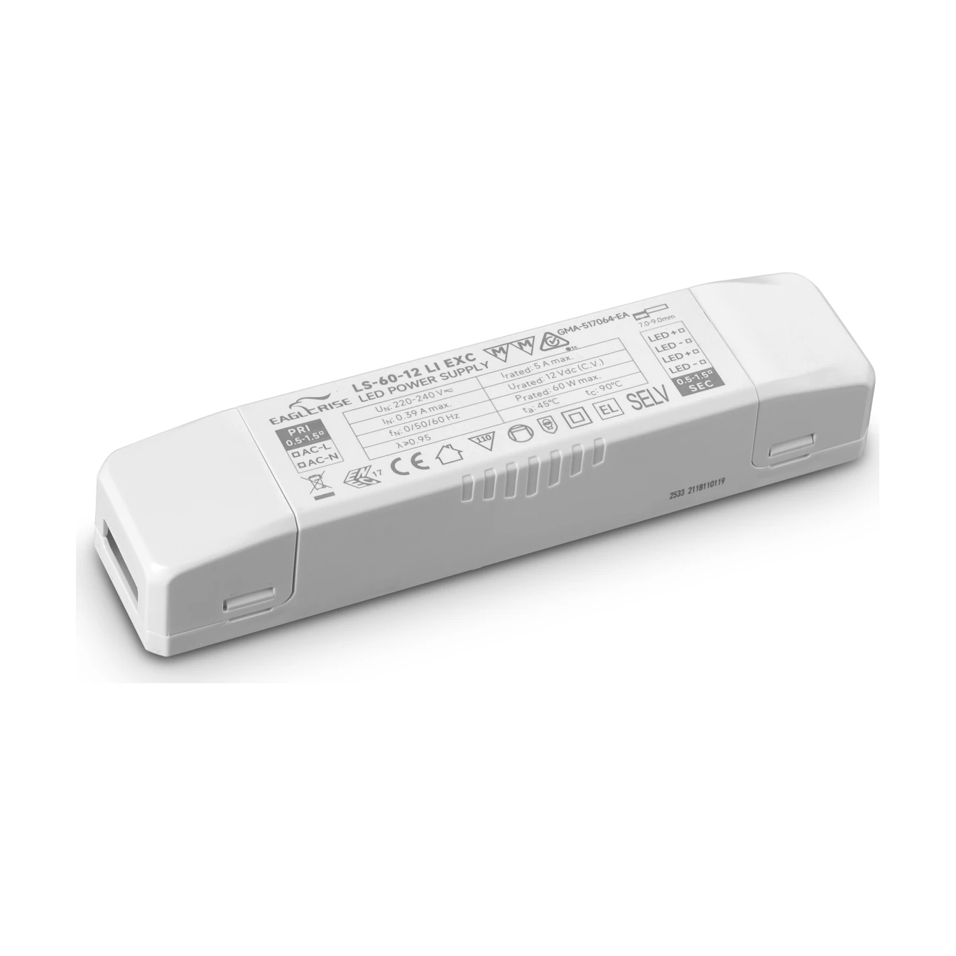 Mapa/post-it LED Driver On/Off 60W 12V DC by Ideal Lux, product photo